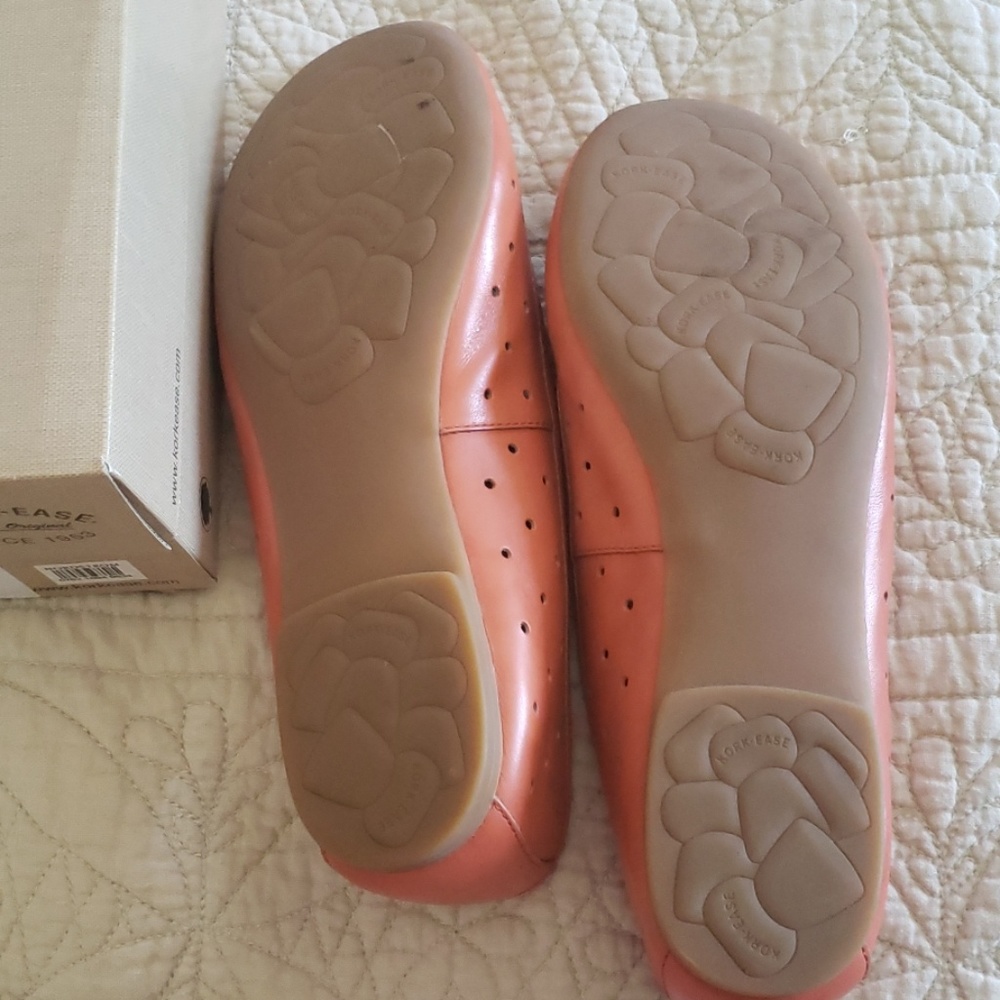 Kork Ease Nessa orange flats, 8 - Picture 6 of 8